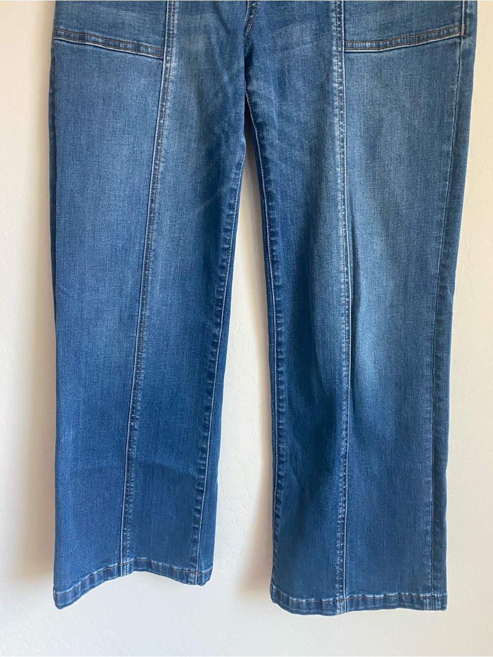 KUT from the Cloth Jean High Rise Wide Pant Align with Dark Base Wash Size 2P - Picture 5 of 14
